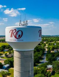 Water Tower in Red Oak, TX